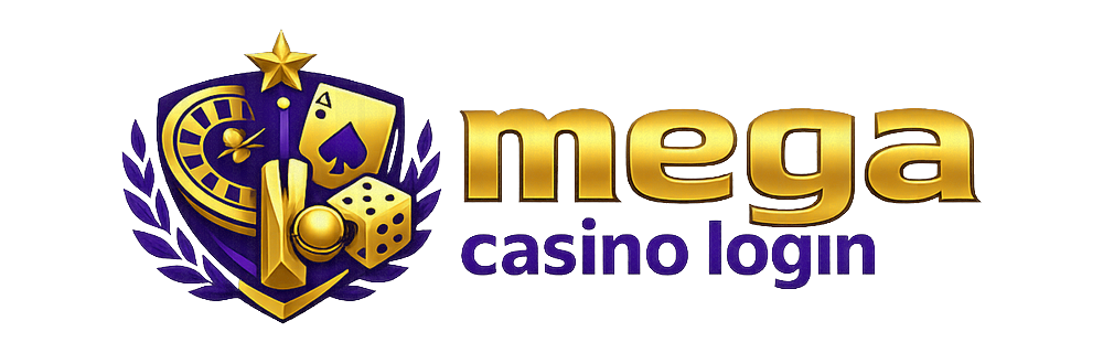 mega casino login logo